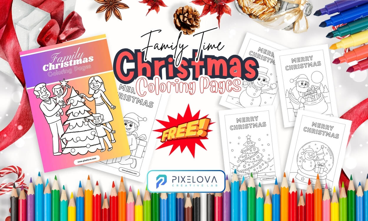 Free Christmas Coloring Pages – Fun Printable for Family!